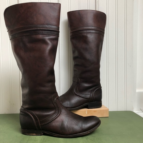 Frye Shoes - Frye Melissa Trapunto Style #76442 Riding Boots